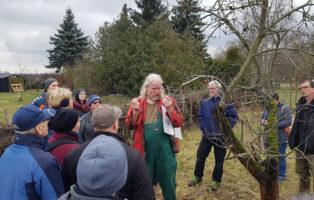 Beim Workshop mit Gärtner Gerd. Foto: Sebastian Zoepp.